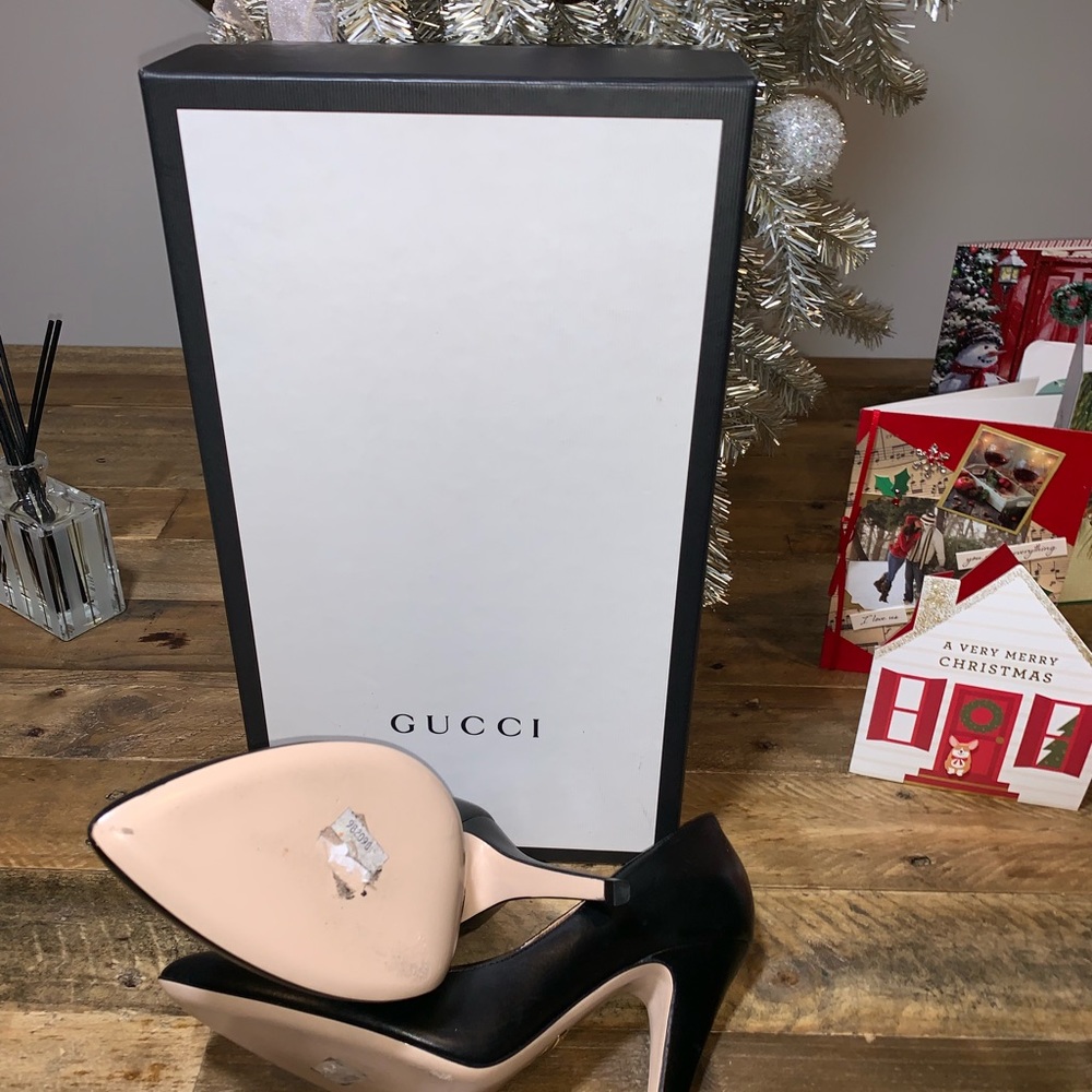 Gucci Leather Molina Pumps - Picture 8 of 8
